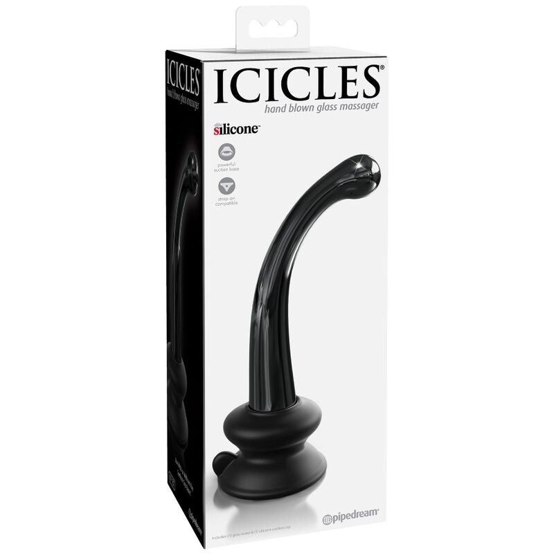 ICICLES - N. 87 GLASDILDO MIT SAUGNAPF - Sexotim