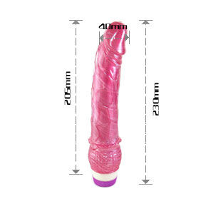 BAILE - REALISTISCHER ROTER VIBRATOR 23 CM - Sexotim