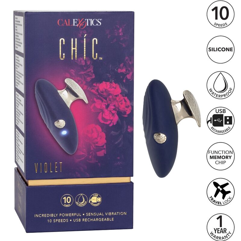 CALEXOTICS - CHIC VIOLET STIMMULATOR 10 GESCHWINDIGKEITEN - Sexotim