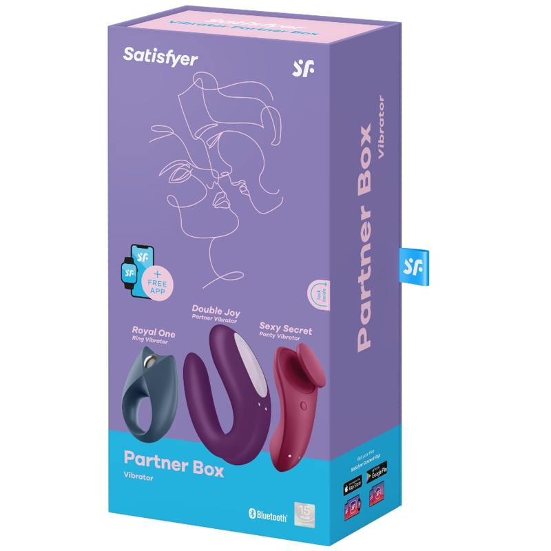 SATISFYER - PARTNER BOX 3 - Sexotim