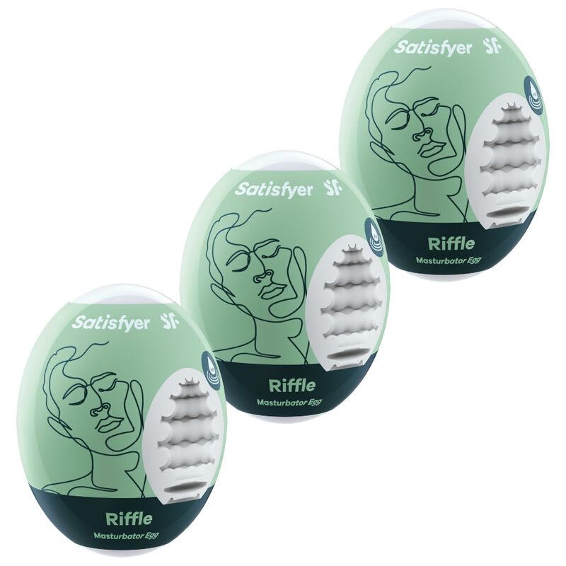 SATISFYER - 3 MASTURBATOR EIER RIFFLE - Sexotim