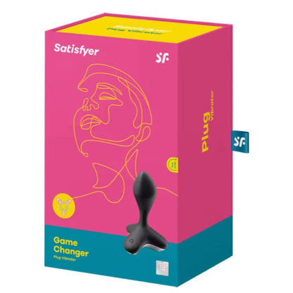 SATISFYER - GAME CHANGER PLUG VIBRATOR ROSA / SCHWARZ - Sexotim