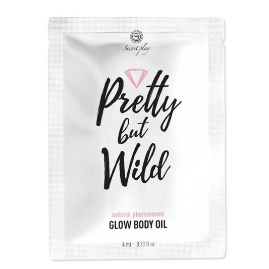 SECRETPLAY - PRETTY ABER WILD GLOW KÖRPERÖL-SACHET - Sexotim