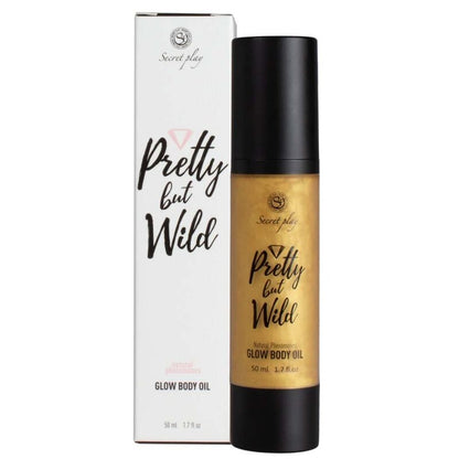 SECRETPLAY - PRETTY ABER WILD GLOW KÖRPERÖL 50 ML - Sexotim