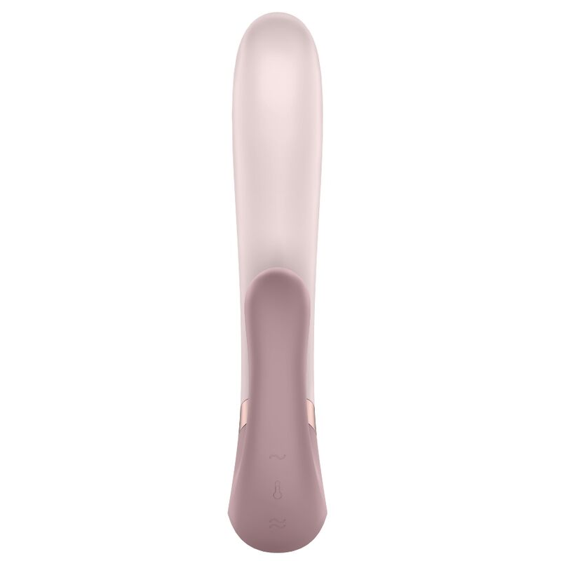 SATISFYER - HEAT WAVE VIBRATOR APP WEISS / ROSA - Sexotim