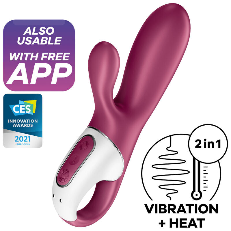 SATISFYER - HOT BUNNY GSPOT VIBRATOR - Sexotim