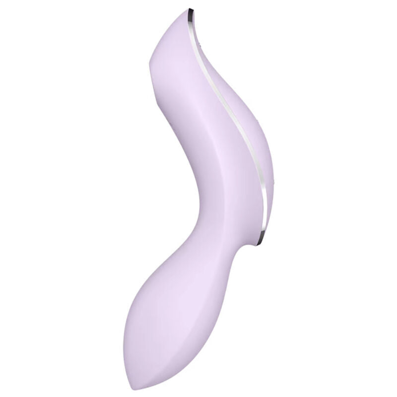 SATISFYER - CURVY TRINITY 2 AIR PULSE VIBRATOR SCHWARZ / LILA - Sexotim