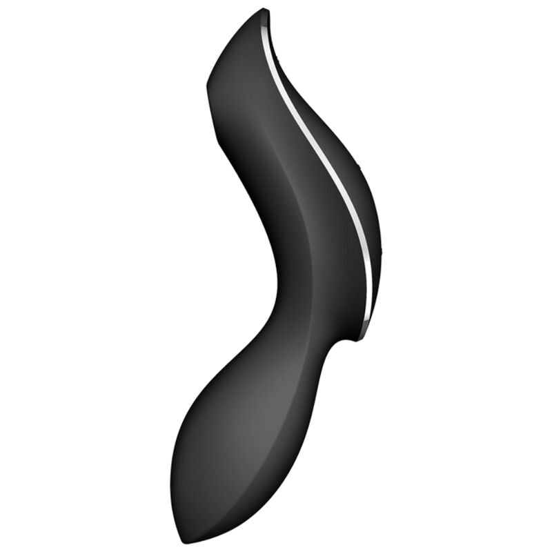 SATISFYER - CURVY TRINITY 2 AIR PULSE VIBRATOR SCHWARZ / LILA - Sexotim