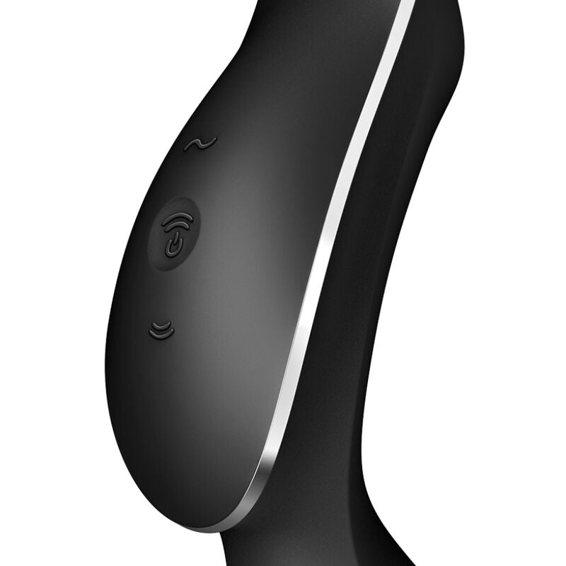 SATISFYER - CURVY TRINITY 2 AIR PULSE VIBRATOR SCHWARZ / LILA - Sexotim