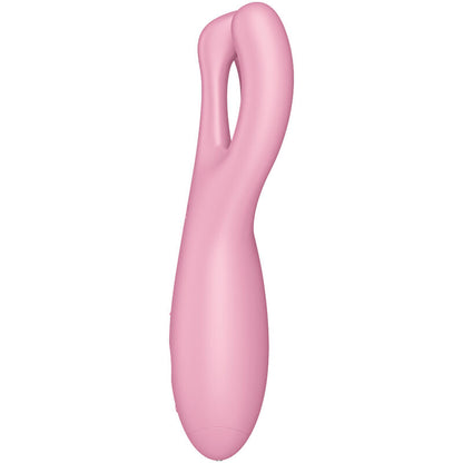 SATISFYER - THREESOME 4 VIBRATORAPP ROSA / BLAU - Sexotim