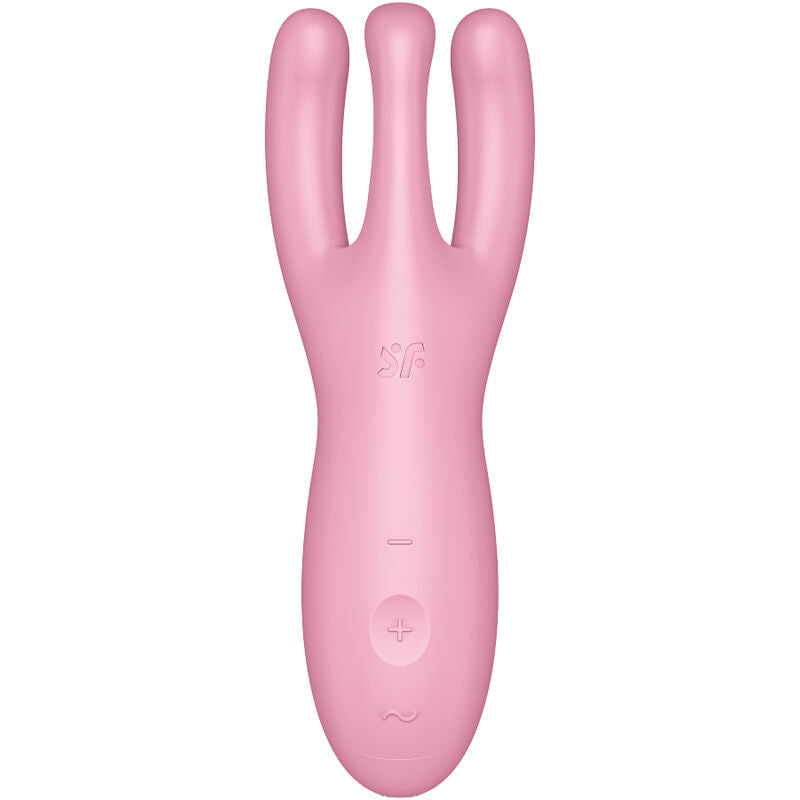 SATISFYER - THREESOME 4 VIBRATORAPP ROSA - Sexotim