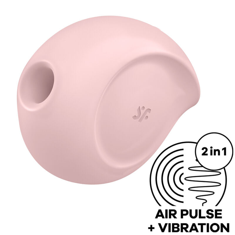 SATISFYER - SUGAR RUSH AIR PULSE STIMULATOR & VIBRATOR ROSA / BLAU - Sexotim