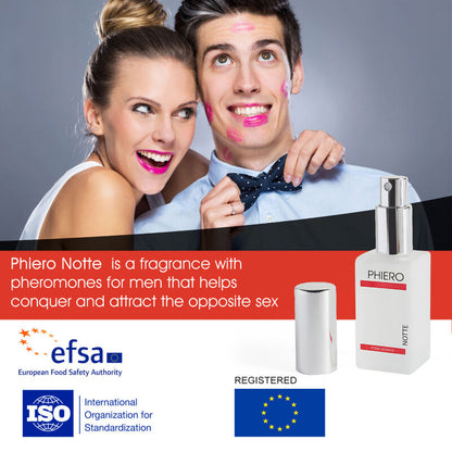 500 COSMETICS - PHIERO NOTTE PARFUM MIT PHEROMONEN FÜR MÄNNER - Sexotim