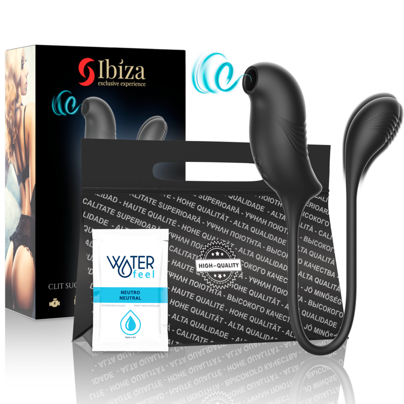 IBIZA - STIMULATOR MIT MAGISCHEM KLITORIS-SAUGER UND VIBRATION - Sexotim