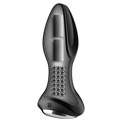 SATISFYER - ROTATOR PLUG 2+ VIBRIERENDE PLUGAPP ROT / SCHWARZ - Sexotim