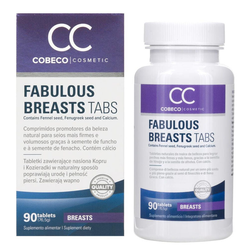 COBECO - CC FABULOUS BREASTS 90 TABS - ES - Sexotim