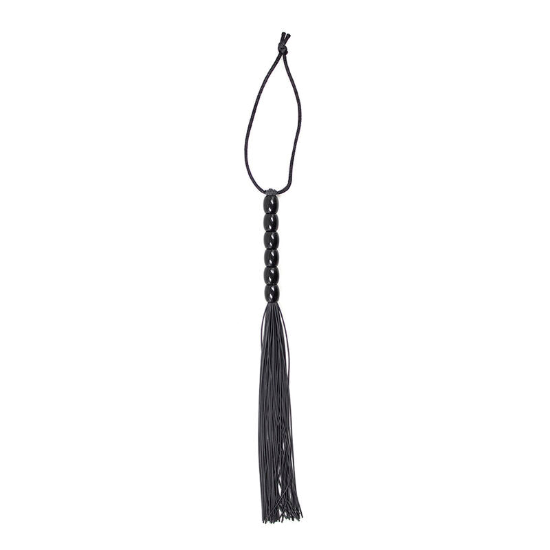 OHMAMA FETISCH GERIPPTER SILIKONGRIFF FLOGGER 22 CM - Sexotim