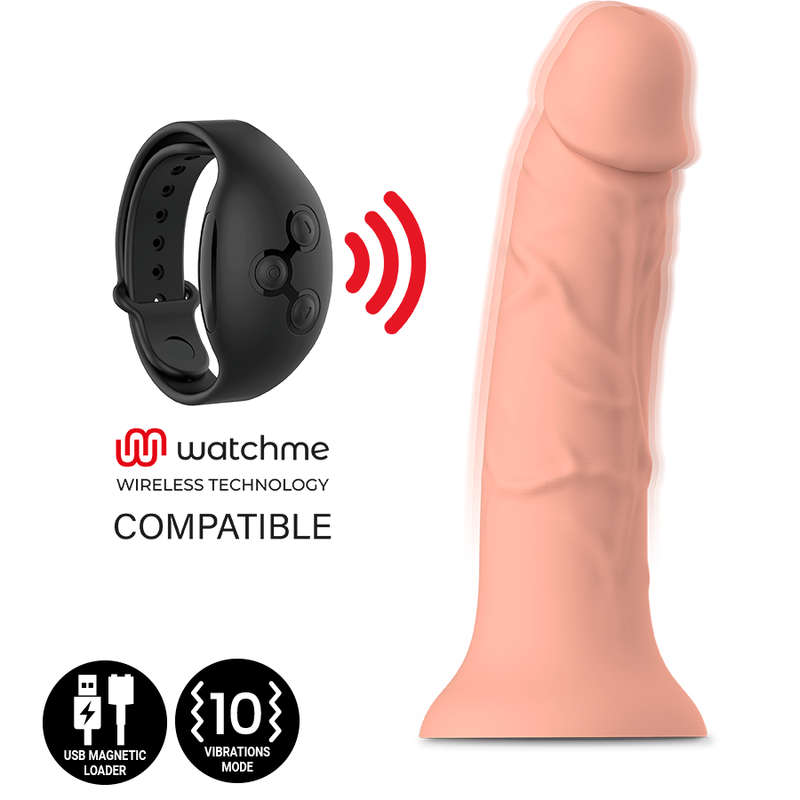 MYTHOLOGY - ASHER ORIGINAL DILDO M - VIBRATOR KOMPATIBEL MIT WATCHME WIRELESS TECHNOLOGY - Sexotim