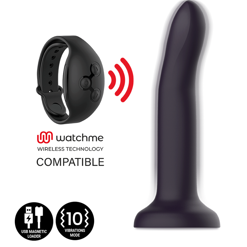 MYTHOLOGY - DUMAN MYSTIC DILDO M - VIBRATOR KOMPATIBEL MIT WATCHME WIRELESS TECHNOLOGY - Sexotim