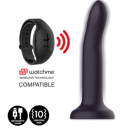 MYTHOLOGY - DUMAN MYSTIC DILDO M - VIBRATOR KOMPATIBEL MIT WATCHME WIRELESS TECHNOLOGY - Sexotim