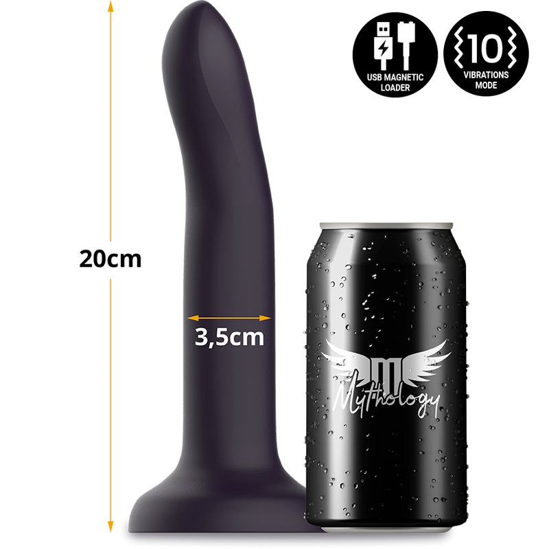 MYTHOLOGY - DUMAN MYSTIC DILDO L - VIBRATOR KOMPATIBEL MIT WATCHME WIRELESS TECHNOLOGY - Sexotim