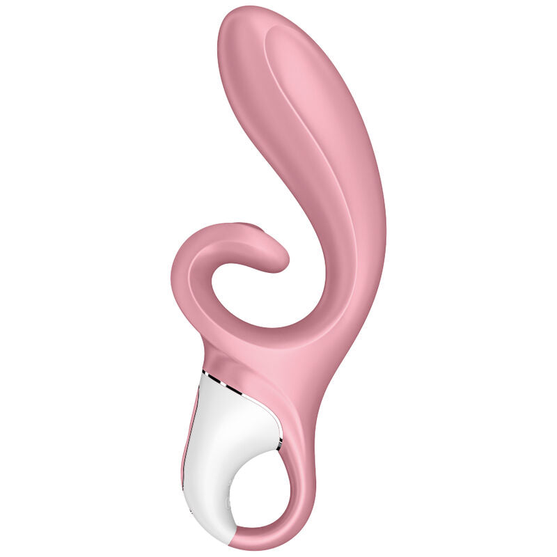 SATISFYER - HUG ME RABBIT VIBRATOR APP ROSA - Sexotim