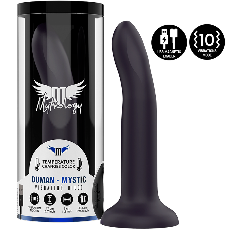 MYTHOLOGY - DUMAN MYSTIC DILDO M - VIBRATOR KOMPATIBEL MIT WATCHME WIRELESS TECHNOLOGY - Sexotim