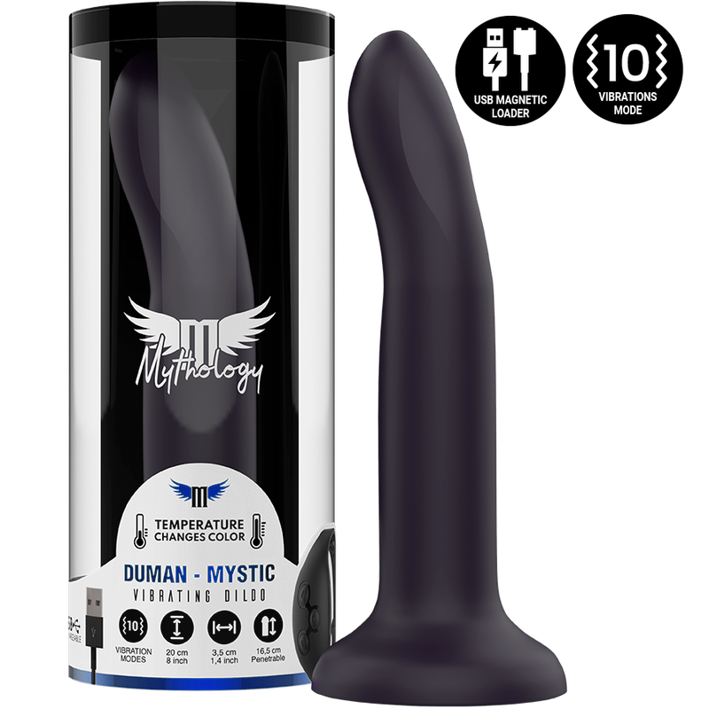 MYTHOLOGY - DUMAN MYSTIC DILDO L - VIBRATOR KOMPATIBEL MIT WATCHME WIRELESS TECHNOLOGY - Sexotim