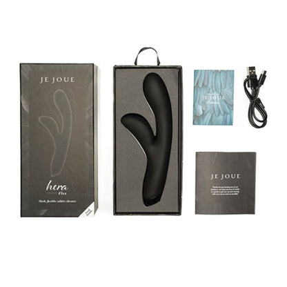 JE JOUE - HERA FLEX KANINCHENVIBRATOR - SCHWARZ - Sexotim