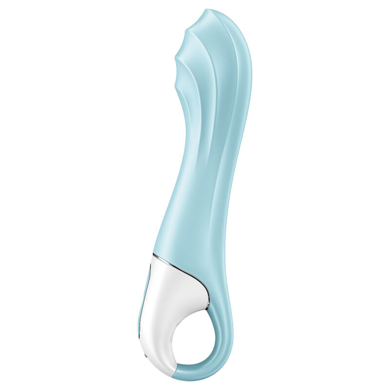 SATISFYER - AIR PUMP VIBRATOR 5+ AUFBLASBARE G-SPOT-VIBRATOR-APP BLAU - Sexotim