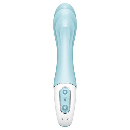 SATISFYER - AIR PUMP VIBRATOR 5+ AUFBLASBARE G-SPOT-VIBRATOR-APP BLAU - Sexotim