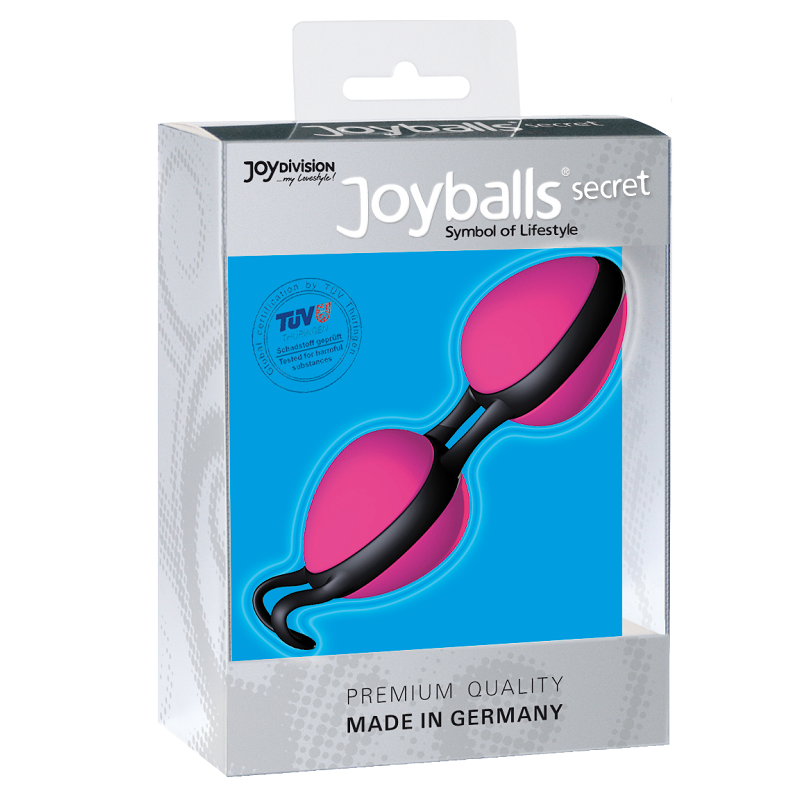 JOYDIVION JOYBALLS - GEHEIME SCHWARZE UND ROSA CHINESISCHE BÄLLE - Sexotim