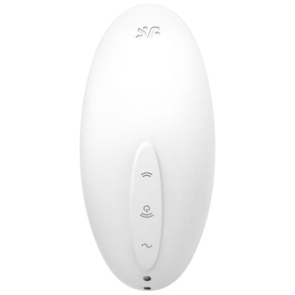 SATISFYER - VULVA LOVER 2 LUFTPULSSTIMULATOR & VIBRATOR WEISS / BLAU - Sexotim