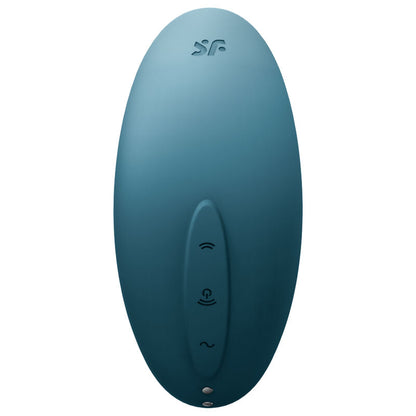 SATISFYER - VULVA LOVER 2 LUFTPULSSTIMULATOR & VIBRATOR WEISS / BLAU - Sexotim