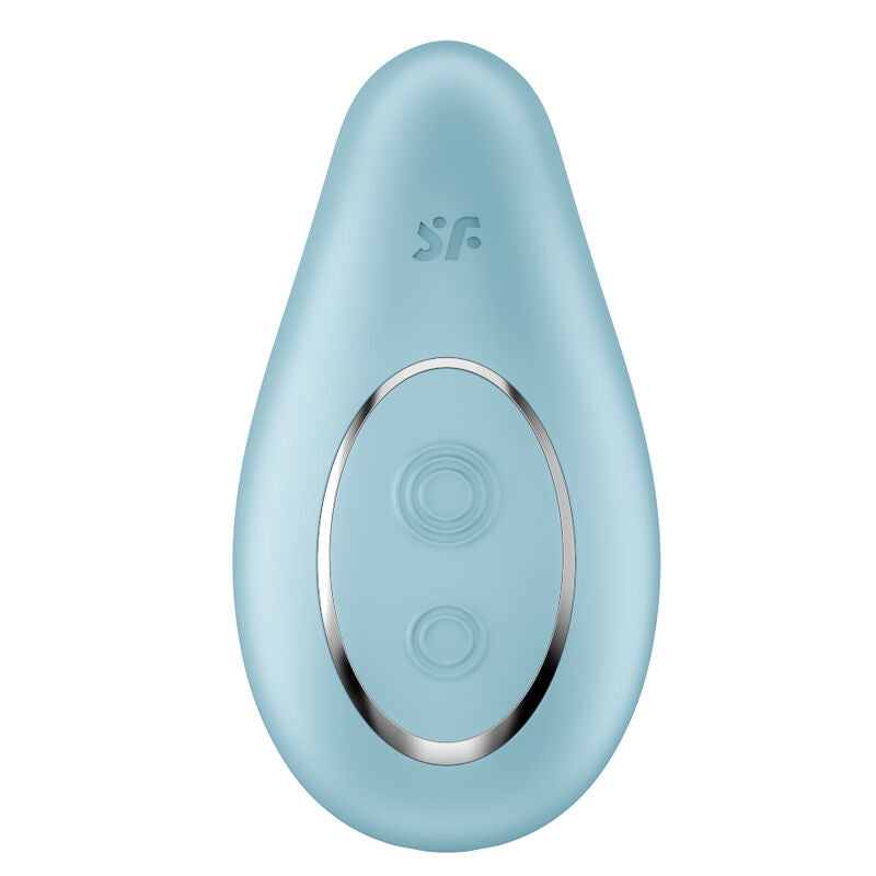 SATISFYER - DIPPING DELIGHT AUFLEGVIBRATOR BLAU - Sexotim