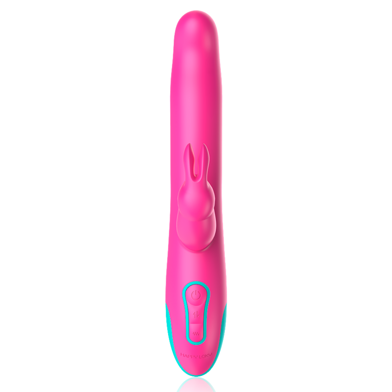 HAPPY LOKY - PLUTO RABBIT VIBRATOR & ROTATOR WATCHME WIRELESS TECHNOLOGIE KOMPATIBEL - Sexotim