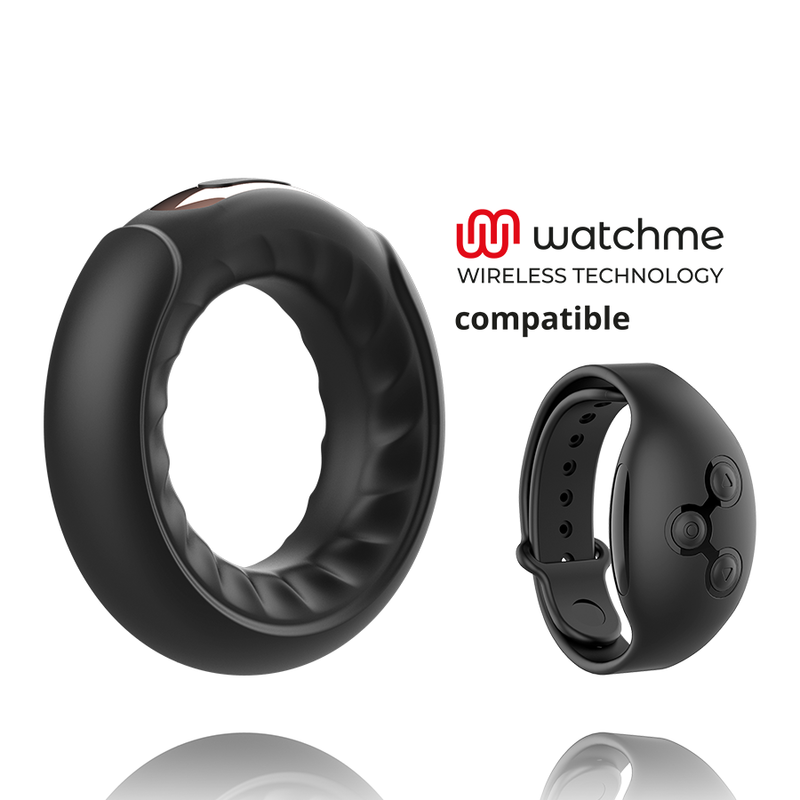ANBIGUO - VIBRATIONSRING ADRIANO, MIT DER WIRELESS-TECHNOLOGIE VON WATCHME - Sexotim