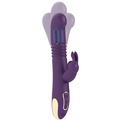 TREASURE - BASTIAN RABBIT UP & DOWN, ROTATOR & VIBRATOR KOMPATIBEL MIT WATCHME WIRELESS TECHNOLOGY - Sexotim