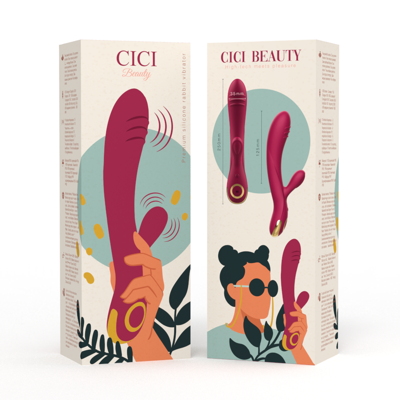 CICI BEAUTY - PREMIUM SILIKON KANINCHEN VIBRATOR - Sexotim