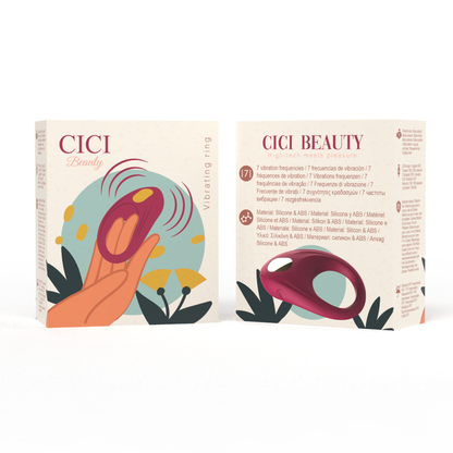 CICI BEAUTY - PREMIUM VIBRIERENDER SILIKONRING - Sexotim