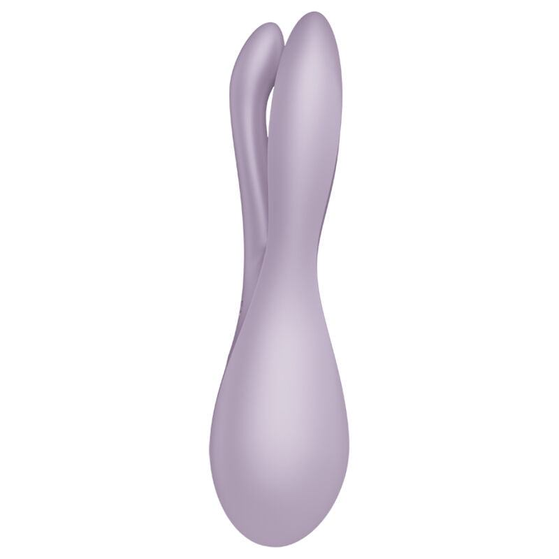SATISFYER - THREESOME 2 VIBRATOR LILA / SCHWARZ - Sexotim