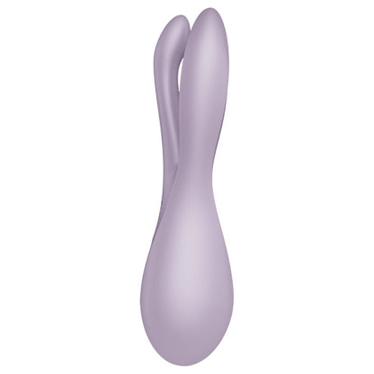 SATISFYER - THREESOME 2 VIBRATOR LILA / SCHWARZ - Sexotim