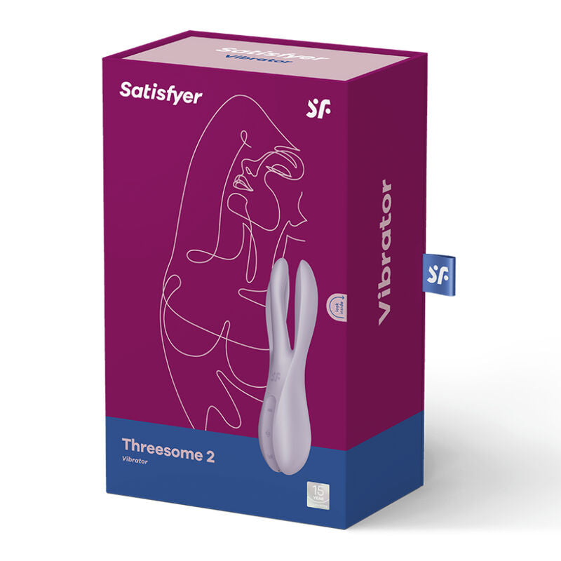 SATISFYER - THREESOME 2 VIBRATOR SCHWARZ - Sexotim