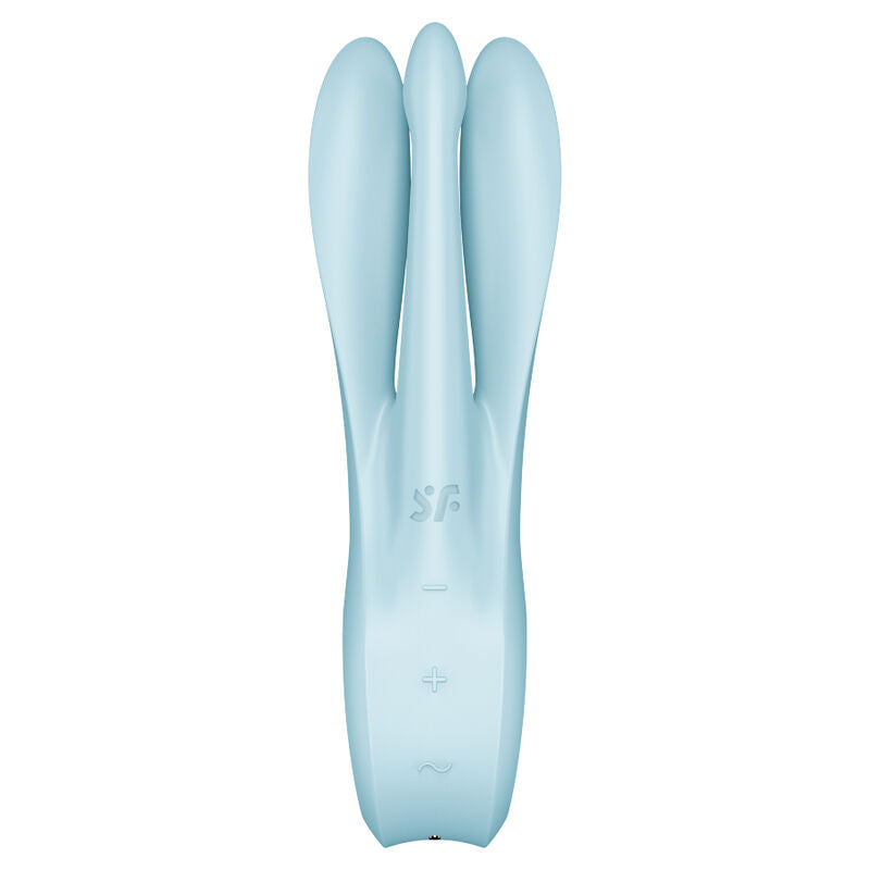 SATISFYER - THREESOME 1 VIBRATOR BLAU - Sexotim