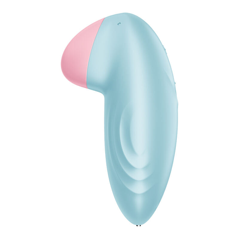 SATISFYER - TROPICAL TIP AUFLEGVIBRATOR BLAU - Sexotim