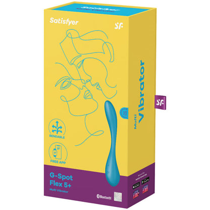 SATISFYER - G-SPOT FLEX 5 MULTIVIBRATOR LILA / BLAU - Sexotim