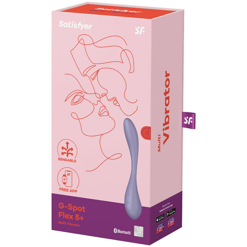 SATISFYER - G-SPOT FLEX 5 MULTIVIBRATOR BLAU - Sexotim