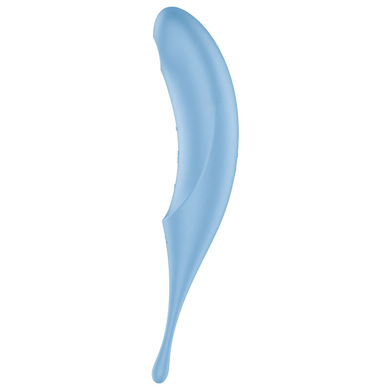 SATISFYER - TWIRLING PRO AIR PULSE STIMULATOR & VIBRATOR ROT / BLAU - Sexotim