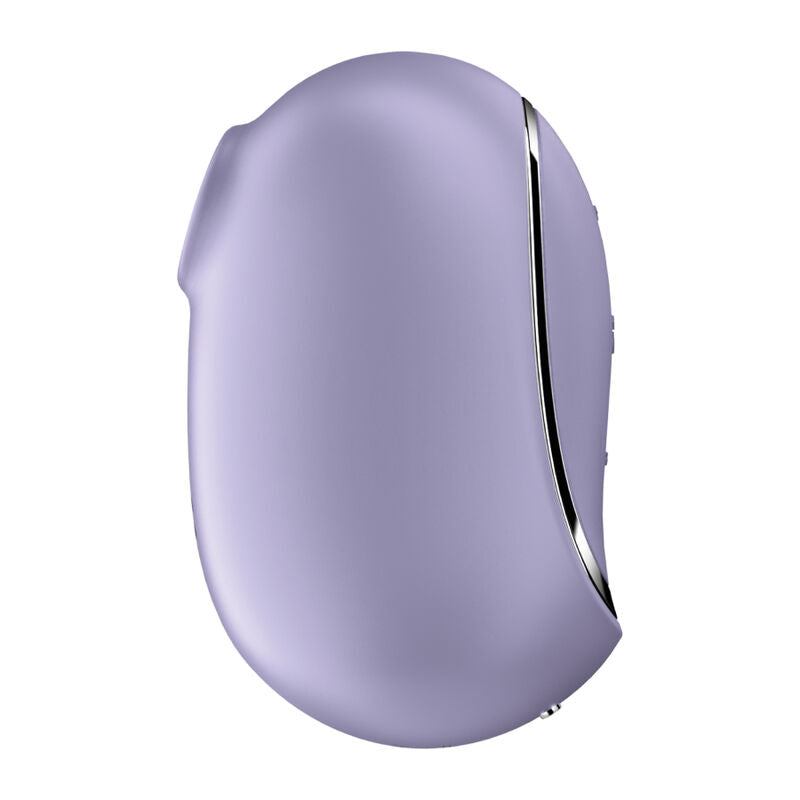 SATISFYER - PRO TO GO 2 DOPPELTER LUFTPULSSTIMULATOR & VIBRATOR VIOLETT / BEIGE / GRÜN - Sexotim