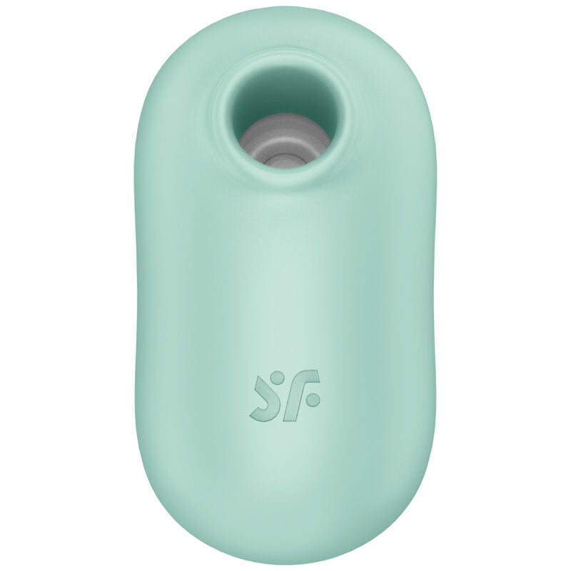SATISFYER - PRO TO GO 2 DOPPELTER LUFTPULSSTIMULATOR & VIBRATOR VIOLETT / BEIGE / GRÜN - Sexotim